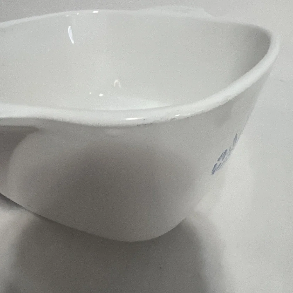 Corning Ware Casserole Dish Petite Blue Cornflower. Set Of Two 2¾ Cups P-43